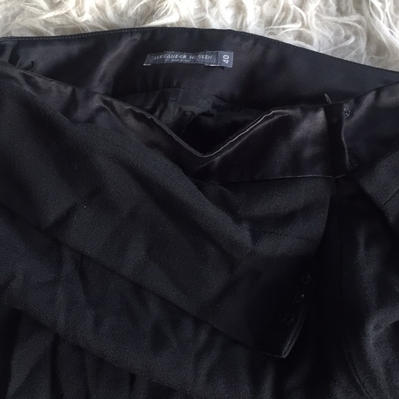 Alexander McQueen Foldover Pencil Skirt - Picture 3 of 5